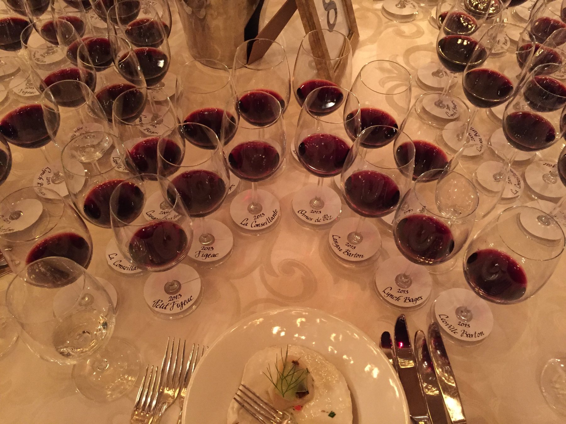 Educational wine tasting